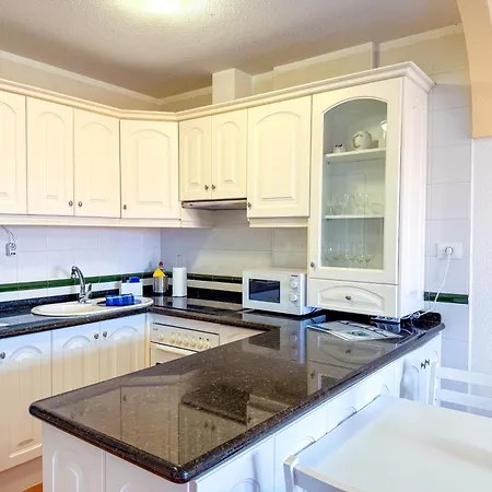 Magnificent Balcon With Sea And Pool View Appartamento Costa Del Silencio