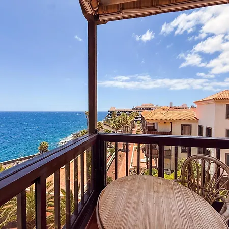 Magnificent Balcon With Sea And Pool View Appartement Costa Del Silencio