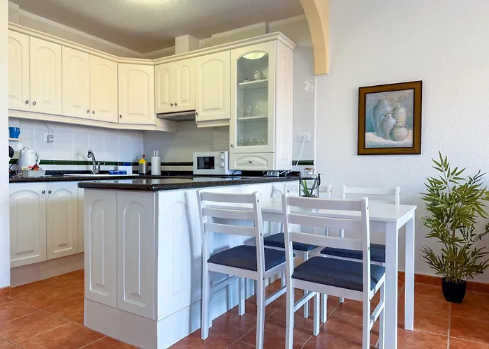 Magnificent Balcon With Sea And Pool View Apartamento Costa Del Silencio